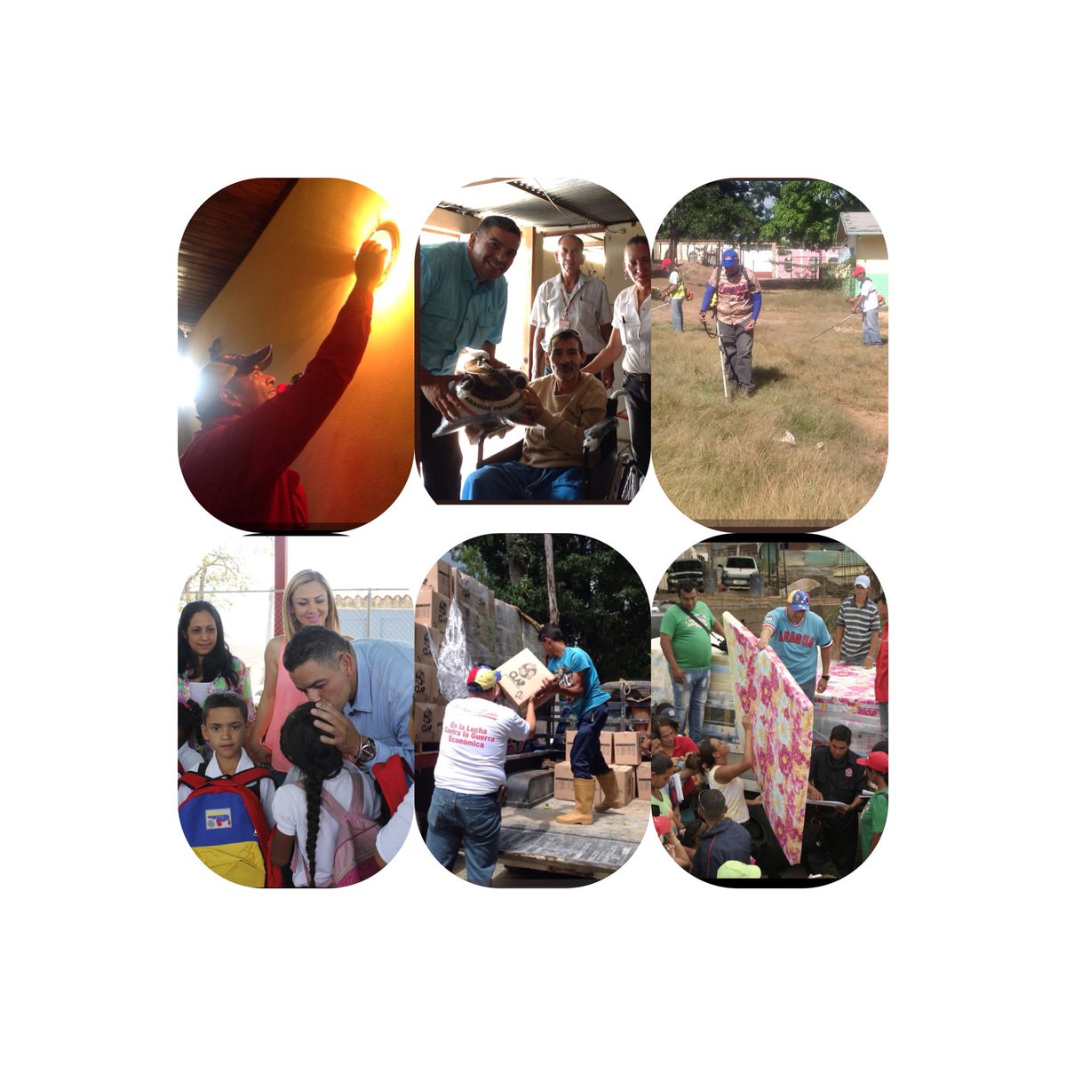 #ElPuebloNoOlvida Cuando las cosas se hacen con amor se ve y se siente. El que tenga ojos que vea. Los sin moral que se abstengan. Los que no lavan ni prestan la Batea. Donde están los q dicen que en la gestión de <a href="/mreyesPSUV/">Michael Reyes</a> no se hizo nada?