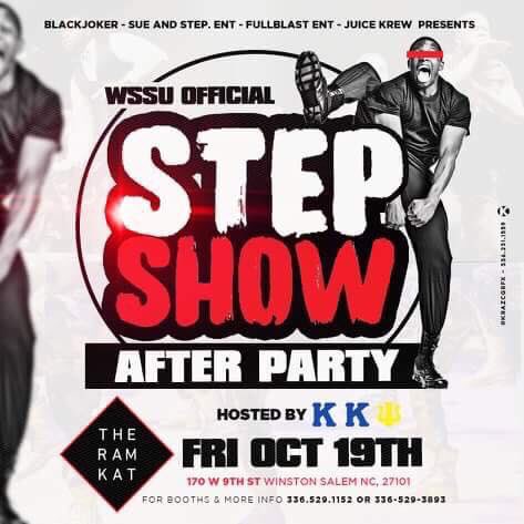 1400glock's tweet photo. Friday October 19th
#TUS Presents
The Official #WSSU #StepshowAfterParty #wssuhomecoming
@ The Ram Kat
170 W. 9th St Winston Salem NC
Hosted By @RonnyMontanaa
Get Tickets ASAP
https://t.co/AQ6MTYtSWq Or Dm @LKonthemic x @levonmccullum for Physicals 🎟🎟🎟
#TurnUpSquad https://t.co/APaQTcmpeC