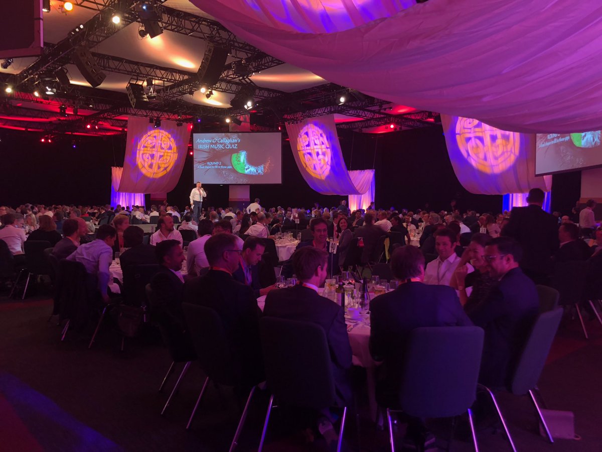 bhushansethi1's tweet image. #pwcawm2018 client and colleague dinner.  Brilliantly organized and great MC role played by ⁦@AndyOCallagha⁩ #dublin