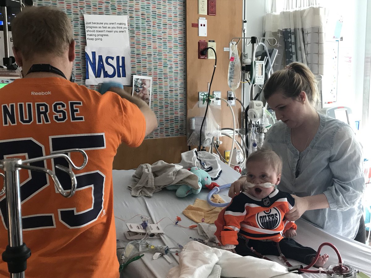 AHS_YEGZone (@ahs_yegzone) on Twitter photo Hey <a href="/EdmontonOilers/">Edmonton Oilers</a> - we just want you to know that Nash will be cheering for you tonight from the Stollery Children’s Hospital. #yeg #LetsGoOilers <a href="/drtwofive/">Darnell Nurse</a> #gameday #oilers Hey <a href="/EdmontonOilers/">Edmonton Oilers</a> - we just want you to know that Nash will be cheering for you tonight from the Stollery Children’s Hospital. #yeg #LetsGoOilers <a href="/drtwofive/">Darnell Nurse</a> #gameday #oilers