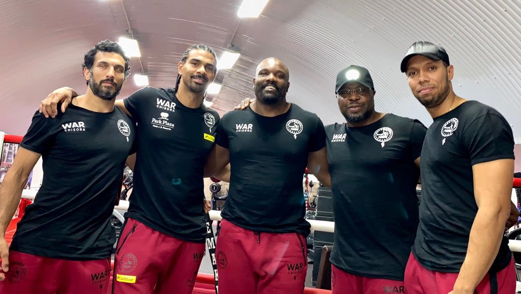 DerekWarChisora's tweet photo. Let the fun begin.@mrdavidhaye #warchisora @DonCharles1961 https://t.co/N8ok8nduM4