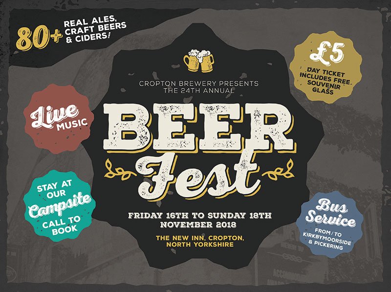 NewInnAtCropton's tweet image. We're going to make your Friday that extra bit better.... Its less than a month to this years BEER FEST!!!!