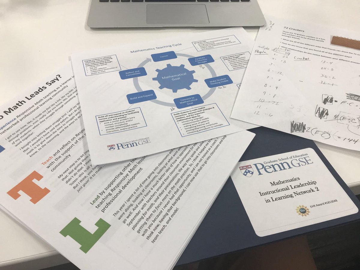 Shout out to our instructional leader, Assistant Superintendent Rahshene Davis-Bowie, for ensuring that #NN2 principals are strategic in the process of being life long learners. The data made us do this! #MathMatters #Committed #Gompers