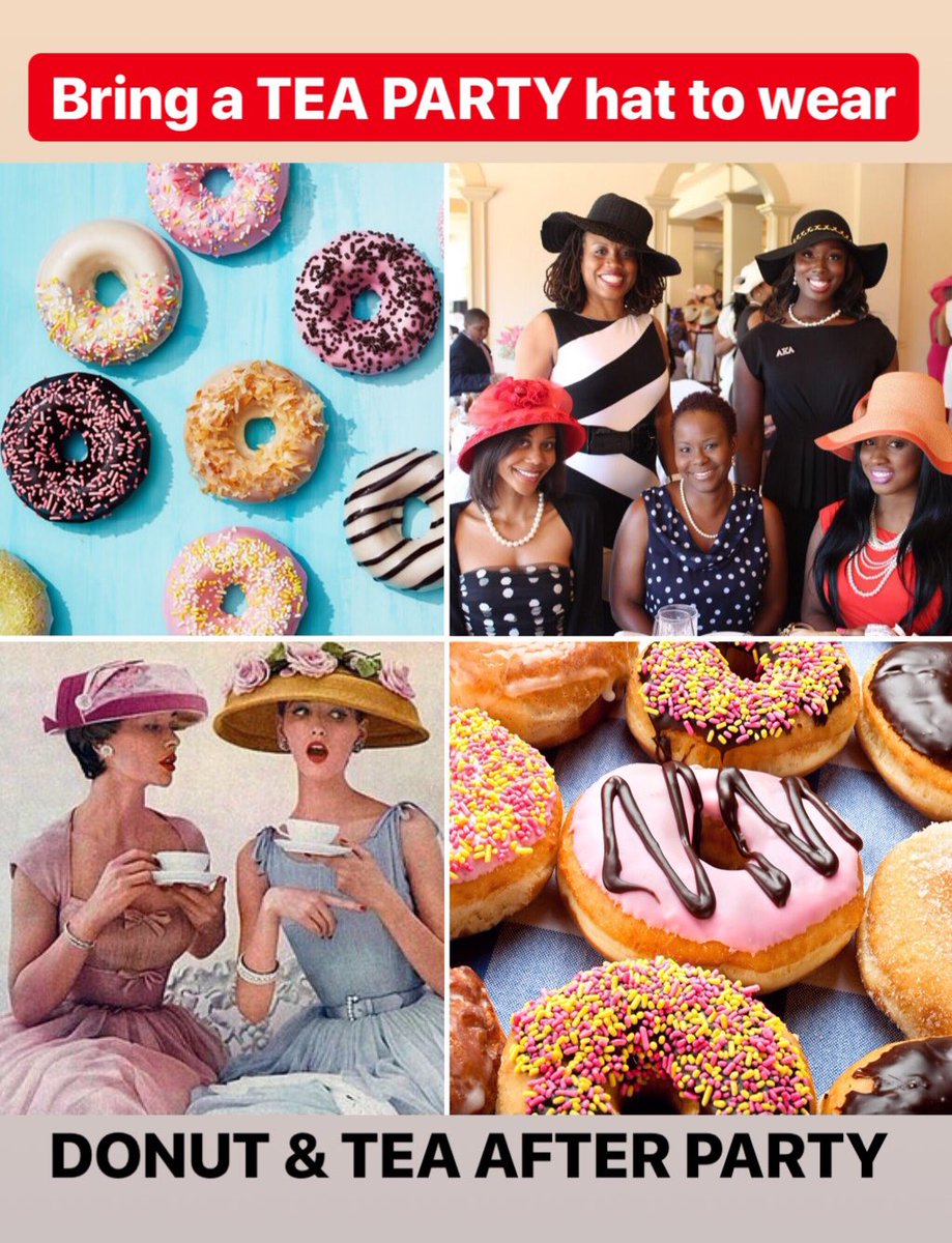 PassionStudents's tweet photo. HEADS UP LADIES!!!
Donuts, tea, dancing, and fun are in play for the One Day after party! Also, don’t forget to bring your best TEA PARTY HAT!!! Registration is still open at https://t.co/nxPFfWCg9a https://t.co/OYseGrMr6U