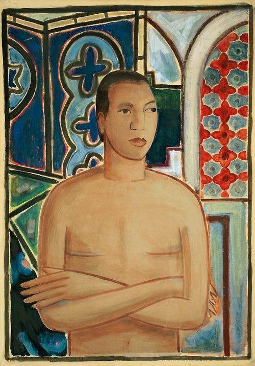 Duke_Ata's tweet photo. Wilfredo Lam - Autorretrato, 1938

Lam was a Cuban artist who sought to portray and revive the enduring Afro-Cuban spirit and culture. 

#DukeAtaHeritage #Africanism https://t.co/C3HjxhlnXu