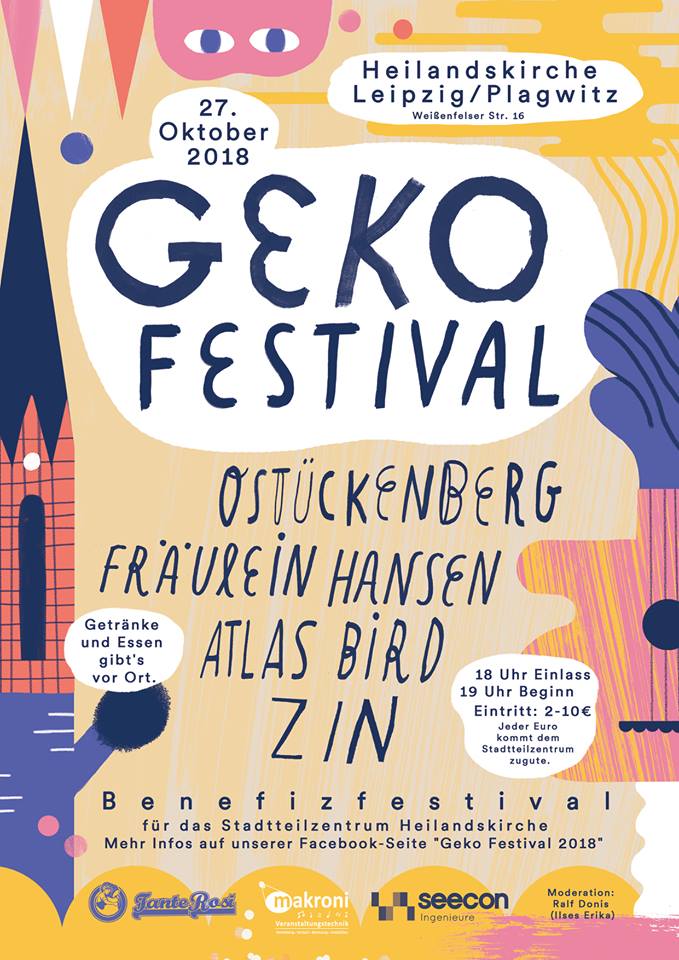 FrlHansenMusic's tweet photo. Nur noch eine Woche, dann ist Fräulein Hansen wieder #LIVE onstage. Diesmal auf dem #GEKO Festival in der Heilandskirche #Leipzig https://t.co/mHo2bJPfNL