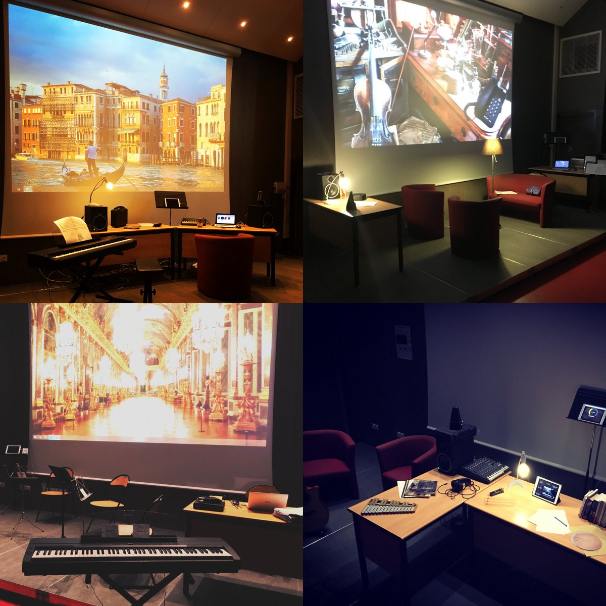 vleroux44's tweet photo. 🔐🎵Une salle, 4 ambiances... et autant d'#EscapeGames pour découvrir les œuvres du bac musique cette année. Bientôt les ressources en ligne pour les collègues intéressés 😉 #egpeda #egpedago #edmus Prochain défi : répondre aux mails du mois dernier... 😅 https://t.co/lLoKAepzXE
