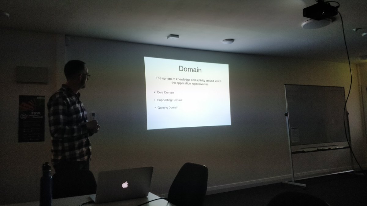 chchruby's tweet image. Thanks to @timrossinfo for an excellent talk on Domain Driven Design, and then a further lightning talk on the scenic gem and preloading polymorphic records. Veritable font of information.