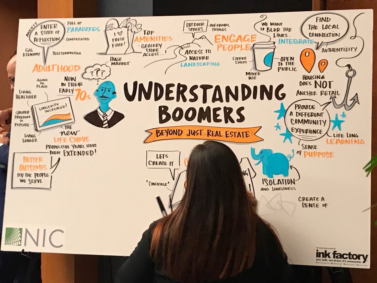 #NICFall18 Understanding Boomers: "Walk-ability is just what the doctor ordered." -Bryce Turner, <a href="/BCTArchitects/">BCT Design Group</a>