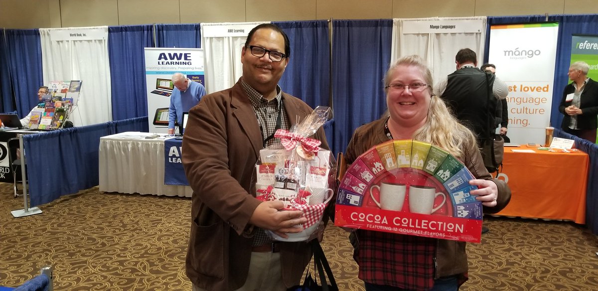 KwInsAgency's tweet photo. #mla18ac
We love Librarians too!
These two won our drawings today.
#kwinsagency https://t.co/y7IY7LrNHE