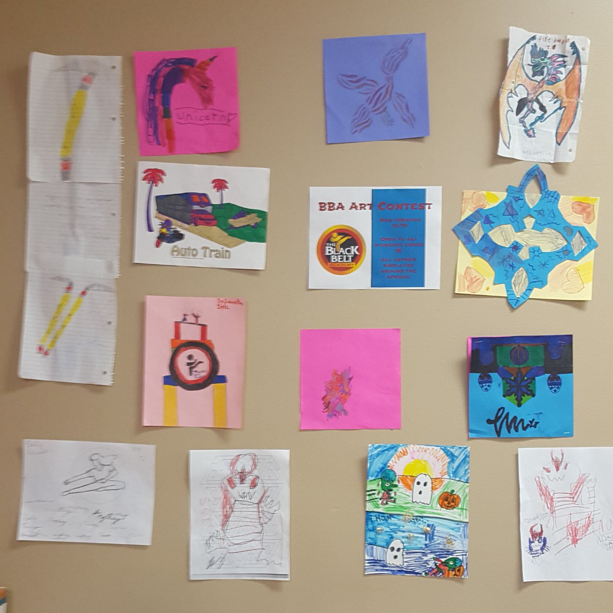 bbafairfax's tweet photo. We have some amazing artists here at the Black Belt Academy!  The deadline for the art contest is tomorrow, so be sure to get your entry in soon! https://t.co/CKitIiF4RX
