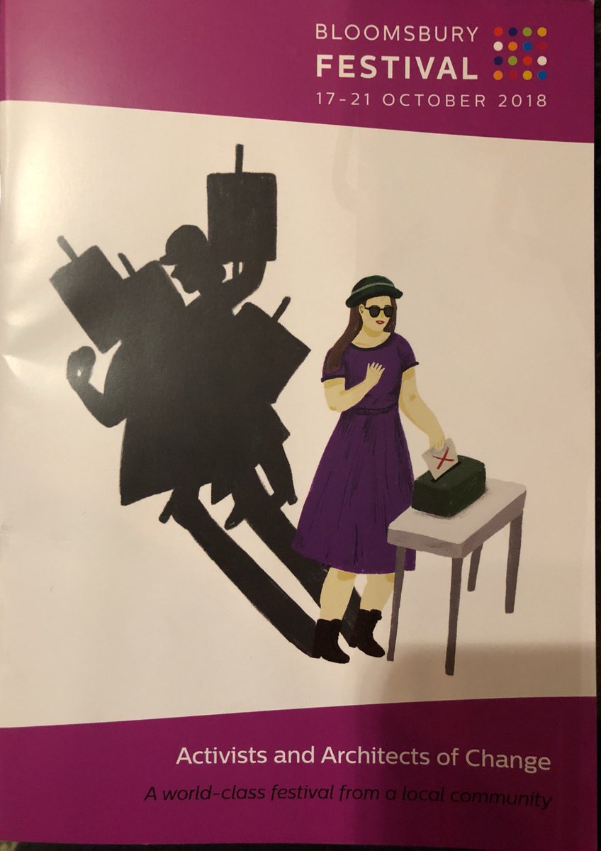 KantoElect's tweet photo. Fascinating to hear @brucenixontw talk about the problems with UK democracy, and necessary reforms @bloomsburyfest  #useyourvote #makevotescount #countthevotes #crossboxesnotswords https://t.co/7243y67l0i