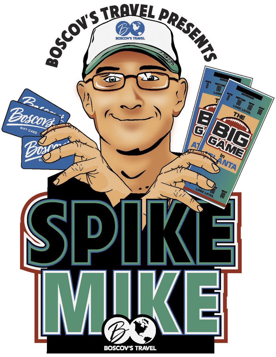 MikeKellerRadio's tweet photo. We’ll announce our #SpikeMike presented by @BoscovsTravel Week 6 winner tomorrow at 8:05am on The @830amWEEU Morning Show! https://t.co/O3etDErChm