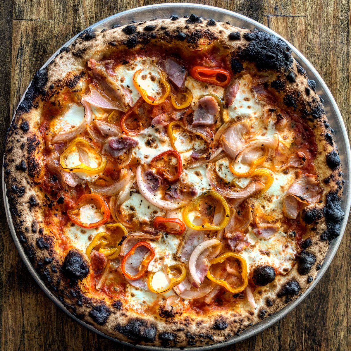 New special: Pancetta Pizza with pickled onions and sweet peppers, fresh mozzarella &amp; our slow cooked sauce 

#bufadpizza #phillypizza #eaterphilly 
📸@stevenvoegele