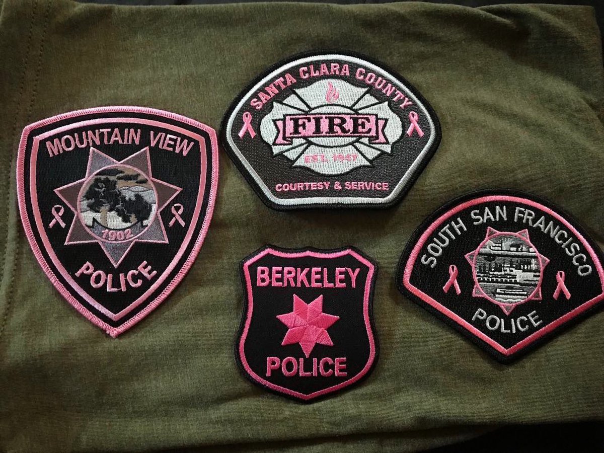 sccfiredept's tweet image. Looks like our #SCCFD #pinkpatch is in good company! 
As part of the @pinkpatchproject, these patches are still available for purchase through the end of October.  @sccfirefighters @MountainViewPD @SSFPolice #PinkPatchProject
📸: #wallofheros
