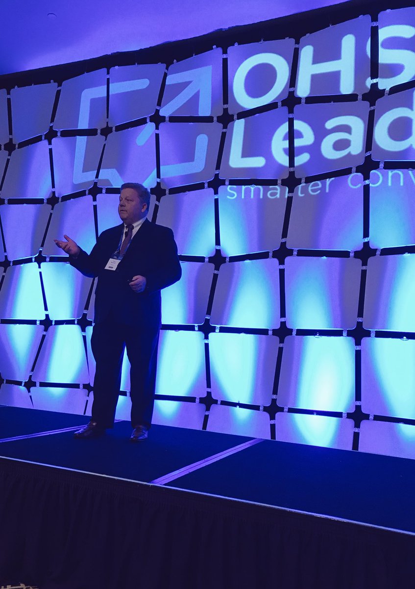 Keynote today@ OHS Executive Leadership Conference with NASA, Nokia, Siemens Gamesa Renewables, Colgate and others @ Carlsbad CA.