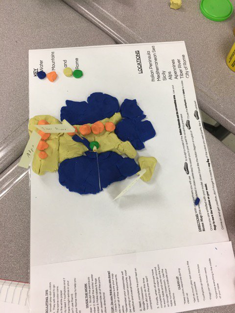 TheMsFerg's tweet photo. Play-doh masterpieces of Italy. @The_Mr_Dalton @alexrbrunk https://t.co/BnbTZqxekV
