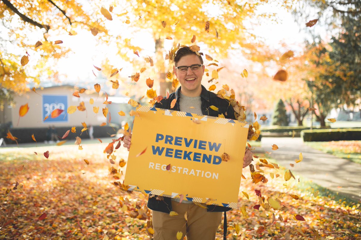 TrinityWestern's tweet photo. Welcome to campus future TWU students! You all are going to have a jam-packed, exciting next couple of days!
Couldn’t make it for this Preview Weekend? Check out when the next one is at https://t.co/Lu8ansKCXN.
#PreviewWeekend #FutureSpartans https://t.co/7SnDOmX2Mh