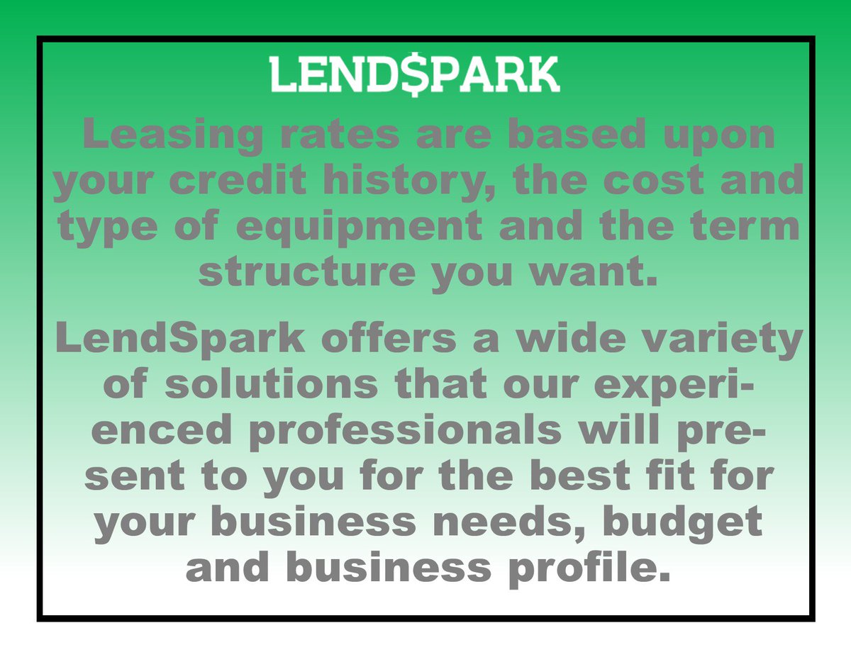 LENDSPARK's tweet photo. Even if you don't meet the traditional lending guidelines, we can help find the right financing solution for you. See what you qualify for today https://t.co/w1TjCeol3b #business #startup #loans #financing #workingcapitalloan #businessloan #smallbusinessloan #sbaloans #LendSpark https://t.co/xT2EOlPxE5