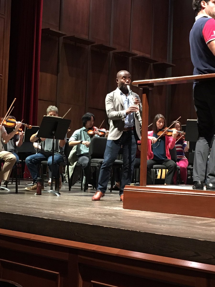 The first TSO #OpenRehearsal of the season is happening right now! There’s still time to get to Ruby Diamond and hear our guest artist, Anthony McGill! #mozart #clarinet #free #myTSO #tallahasseesymphony