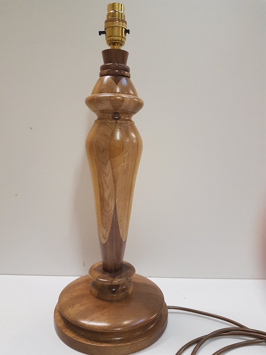 woodturning table lamp designs