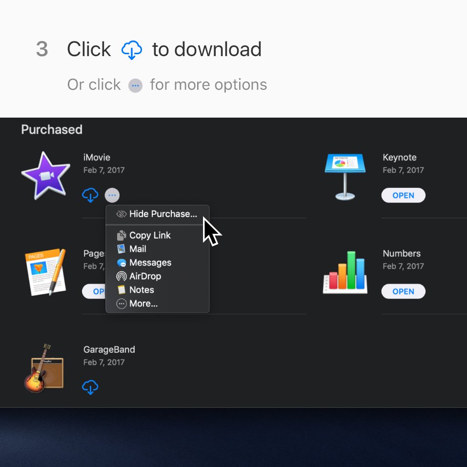 Step 3: Click the cloud icon to download, or click More for more options