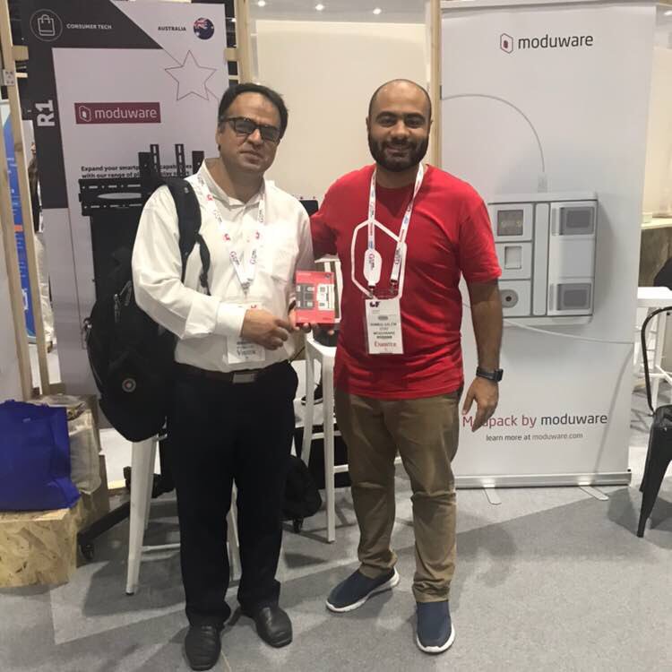 The winners of Modpacks at this year’s @GITEXTechWeek in Dubai. Well done guys and enjoy!