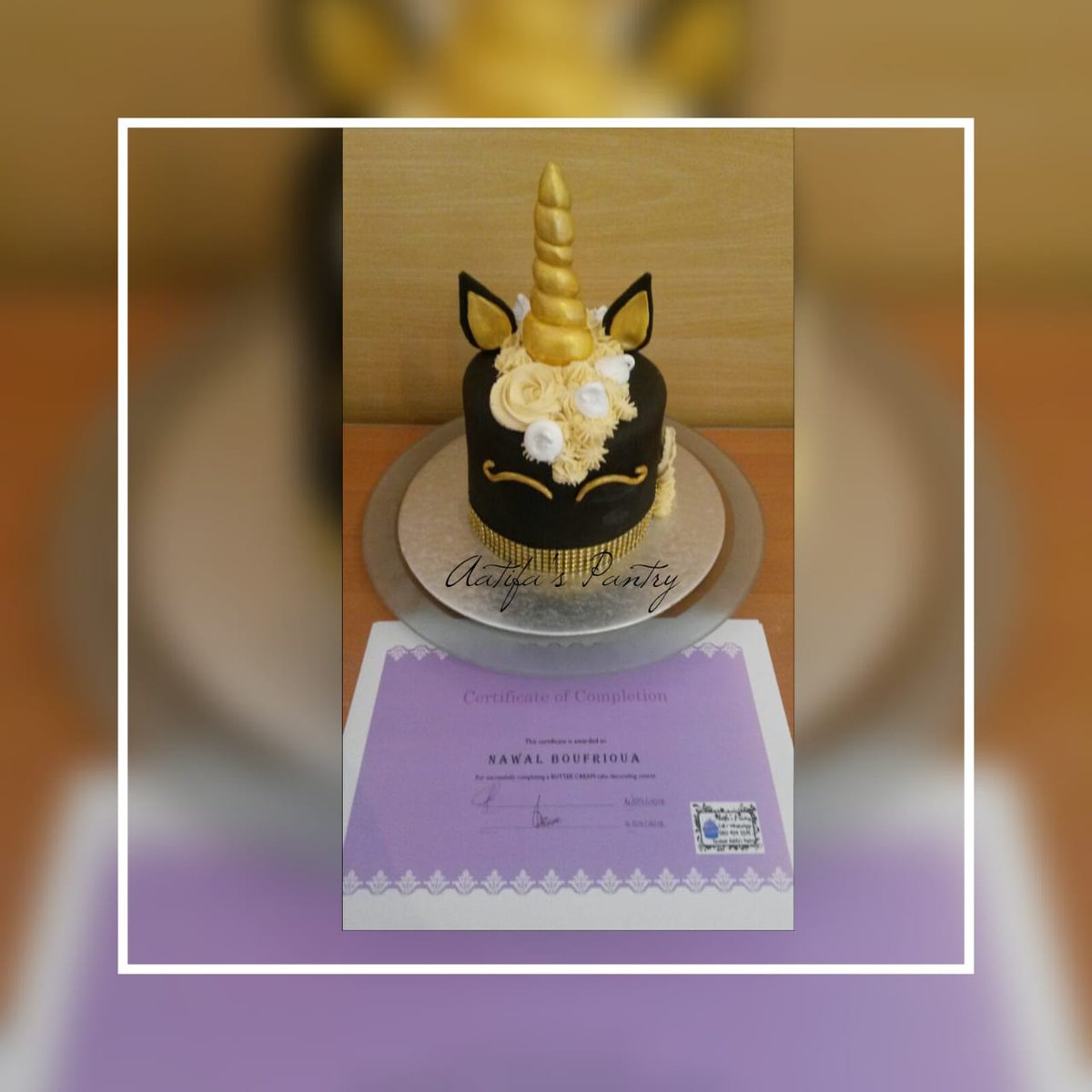 aatifa_sindhi's tweet photo. #unicorn #cake #baking https://t.co/hTqFuKxNe2