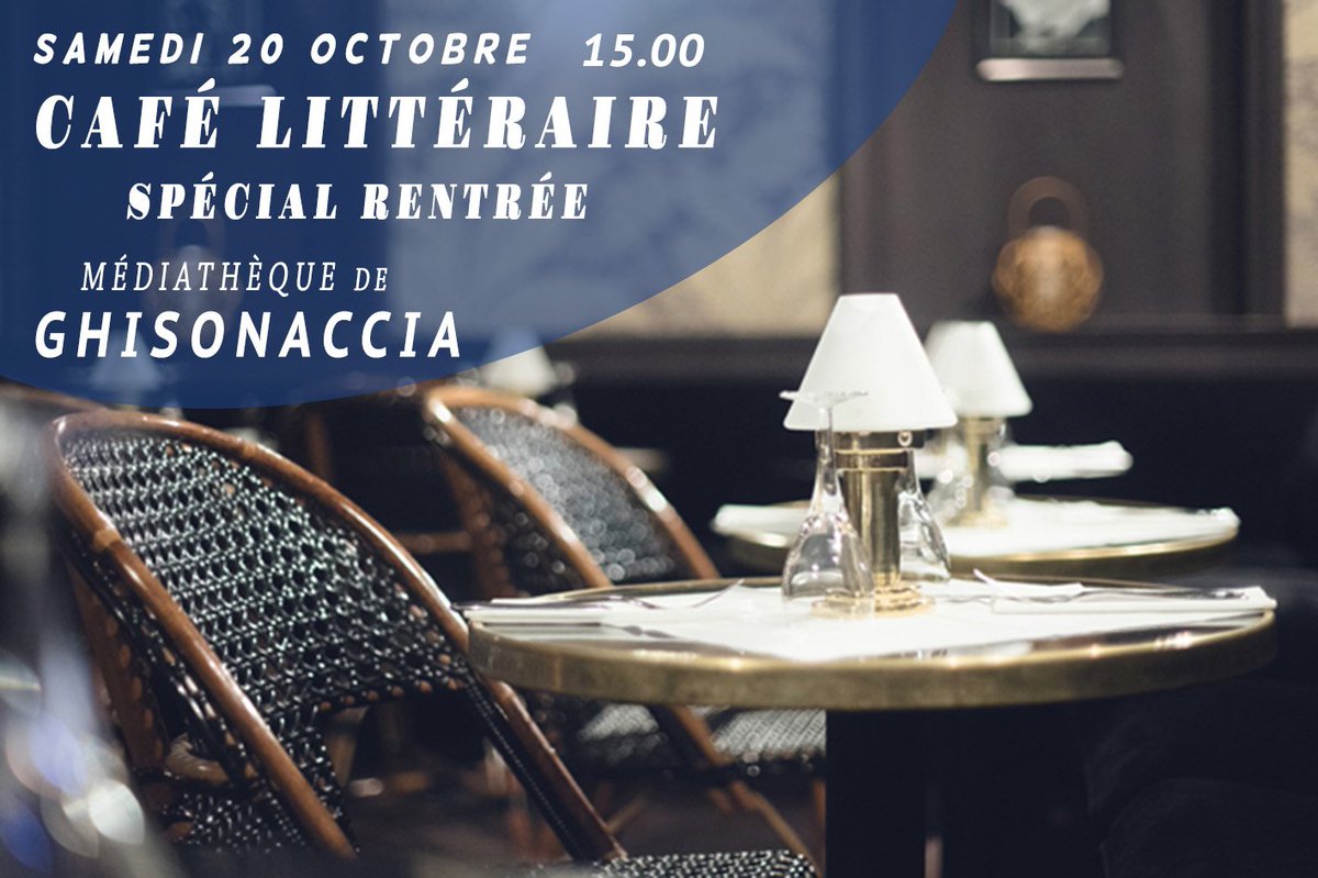 Près de 600 livres en cette rentrée littéraire 2018, et qu'est-ce qu'on en retient ? Nos chroniqueurs vous donneront leur avis de lecteurs et  recevront volontiers les vôtres à la médiathèque, dès 15h ! Entrée libre !