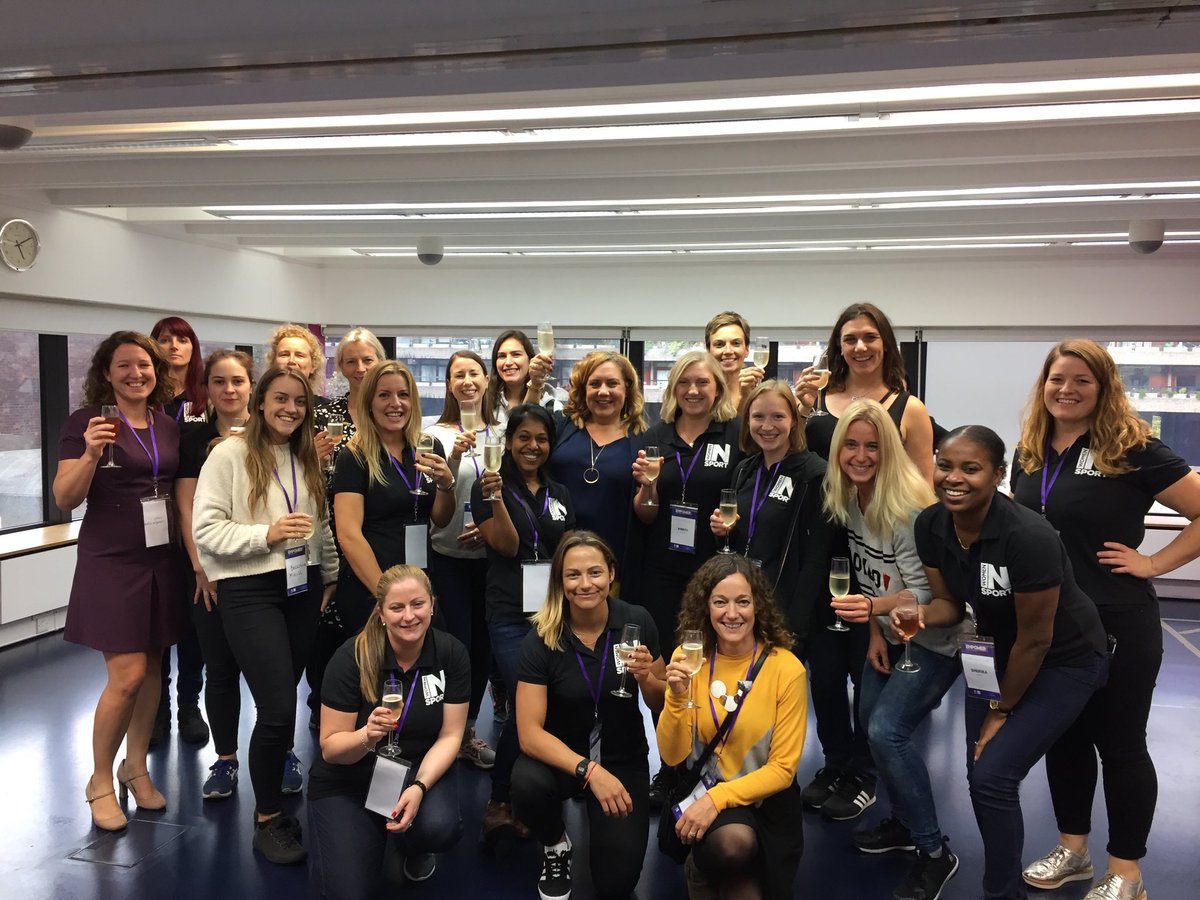 RuthHoldaway's tweet photo. Yea! We did it! #EmpowerCon18 @Womeninsport_uk https://t.co/Sk4HFiOye0