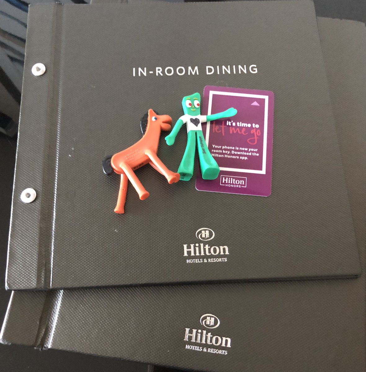 suzbegin's tweet photo. @HiltonHotels 
Jim, the general manager at the Hilton Minneapolis/Bloomington saw an opportunity to assist and carried our bag to the room where he noticed the in room dining book missing so he personally went to retrieve one.  That is why Hilton is a preferred brand!! https://t.co/7Podi4bOT5