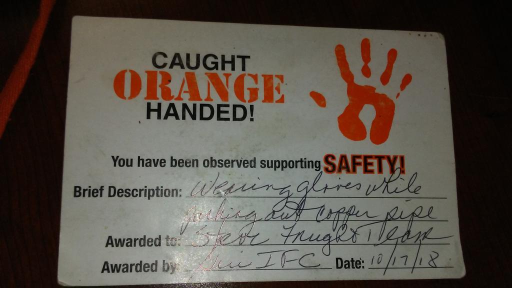 GeriCraig7's tweet photo. #safetyselfie 6176 
Mike &amp; Hasan safely dropping product w ptopery use of barricades &amp; spotting.
 Also Steve our camera shy freight person using gloves to pack out copper piping.👍👍
@nyyroro
@JohnBeardTHD 
@kkiely33 
@daryl_hagen https://t.co/KWNCaIKy0U