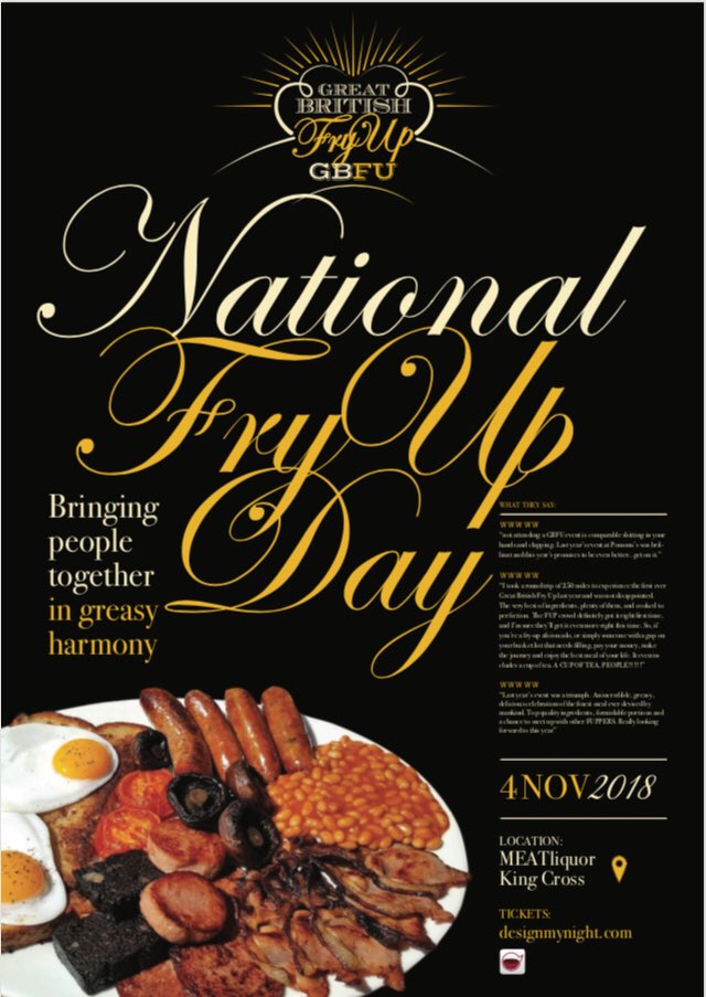 fryuppolice's tweet photo. Tomorrow, myself, @masterchef finalist @steve_survival and our chefs David Rowland and Ben Smith are designing the plate for the @greatbritishfu. 

Tickets on sale via https://t.co/aXHC6FDde1

#KeepItGreasy https://t.co/6zoj1fiQwu