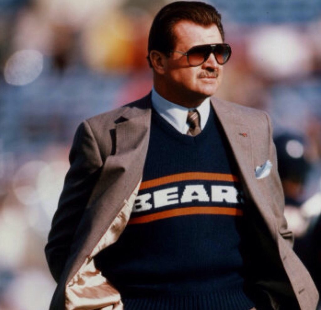 Happy Birthday to Mike Ditka, who could wear anything and make it look badass   