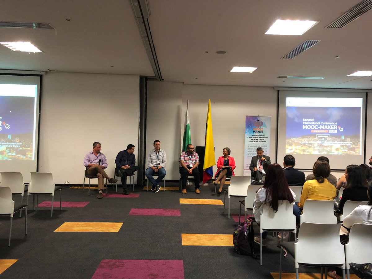 El 11 y 12 de octubre se realizó la 2a. Conferencia Internacional #MOOCMaker organizada por <a href="/SoyUCN/">Católica del Norte</a> en #Medellin #Colombia.  Lee la nota en goo.gl/atKkpw