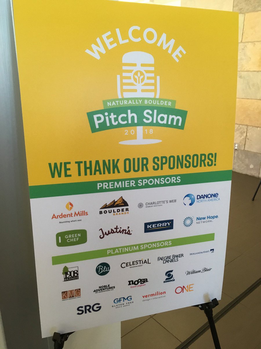 ArdentMills's tweet photo. Come check out The Annex by Ardent Mills at Naturally Boulder's Pitch Slam Innovation Showcase tonight! #TheAnnexam #NaturallyBoulder https://t.co/8B1ijXfNZ6