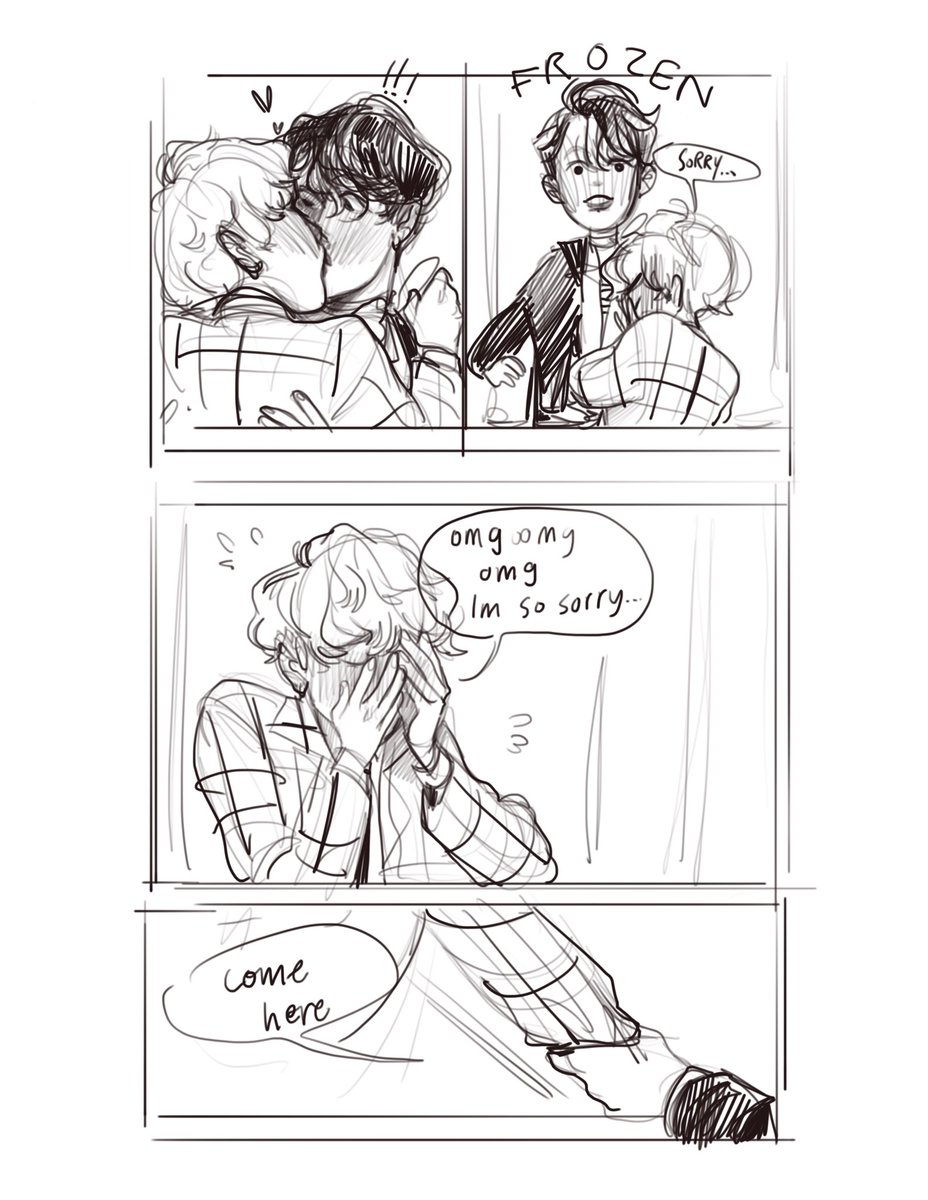 Jimin is feeling confident. So is Jungkook 
#jikook #btsfanart 