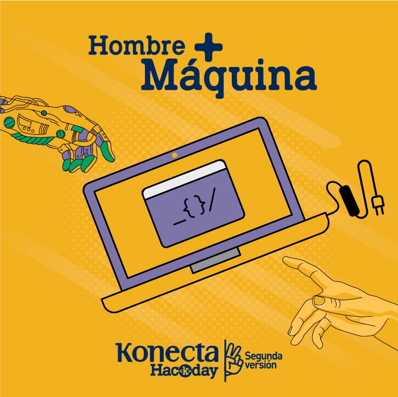 KonectaColombia's tweet photo. Sabemos que hombre y máquina son inseparables, por eso, recuerda llevar al reto #HackdayKonecta tu equipo portátil y cargador.
Inscríbete: https://t.co/sVCThkLFSI
Te esperamos en: @Ruta_N
#InteligenciaCreandoInteligencia #KonectaColombia #Tecnologia #Medellin https://t.co/1kx4LGH54Y