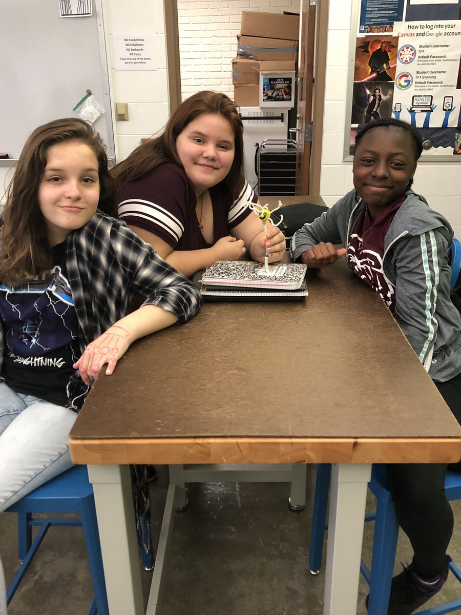 PipkinPLTW's tweet photo. More @pipkin8thgrade neuron models. @PipkinR12 #PipkinPride @PLTWorg #MedicalDetectives https://t.co/8eYF0JsX35