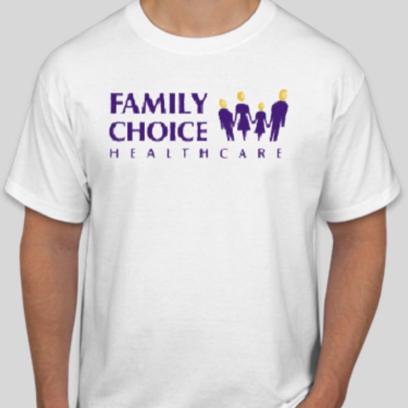 Love the new shirt design! Join our family!  #family #caring #FamilyChoiceHealthCare #Alzheimers #breastcancerawareness #DementiaRevolution #Health #qualityhealthcare #OptimalWellness #StrongerFamilies #StrongerTogether #ThursdayMotivation #ThursdayThoughts  #wecare #lifestyle