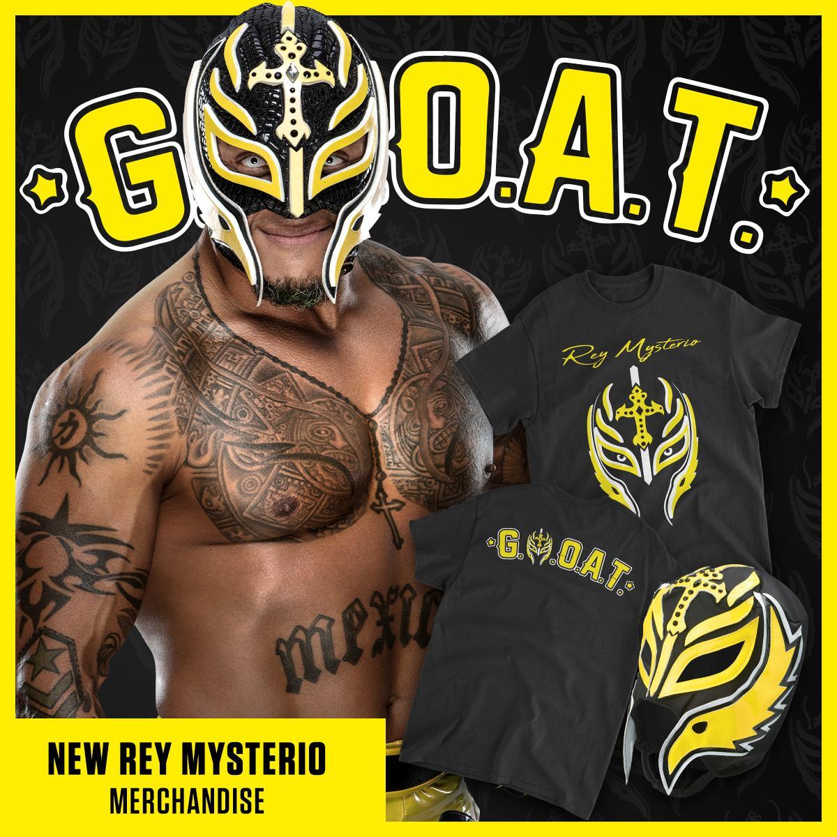 Uitsteken vergiftigen Reis WWEShop.com on Twitter: "The Greatest Mask Of All Time is back! And there's  a new @reymysterio tee &amp; mask available now at #WWEShop. Head to  https://t.co/uNJhrphUqr tonight to add it to your