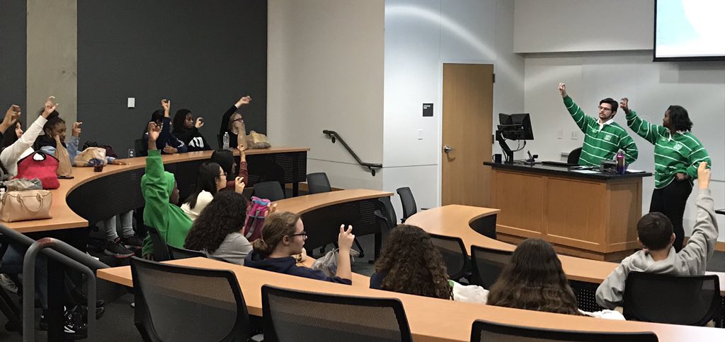 RennerAVID's tweet photo. AVID 8th grade had a great time at UNT! Students even learned how to do the eagle claw 🦅 @TourUNT https://t.co/gIDvbG8wt9