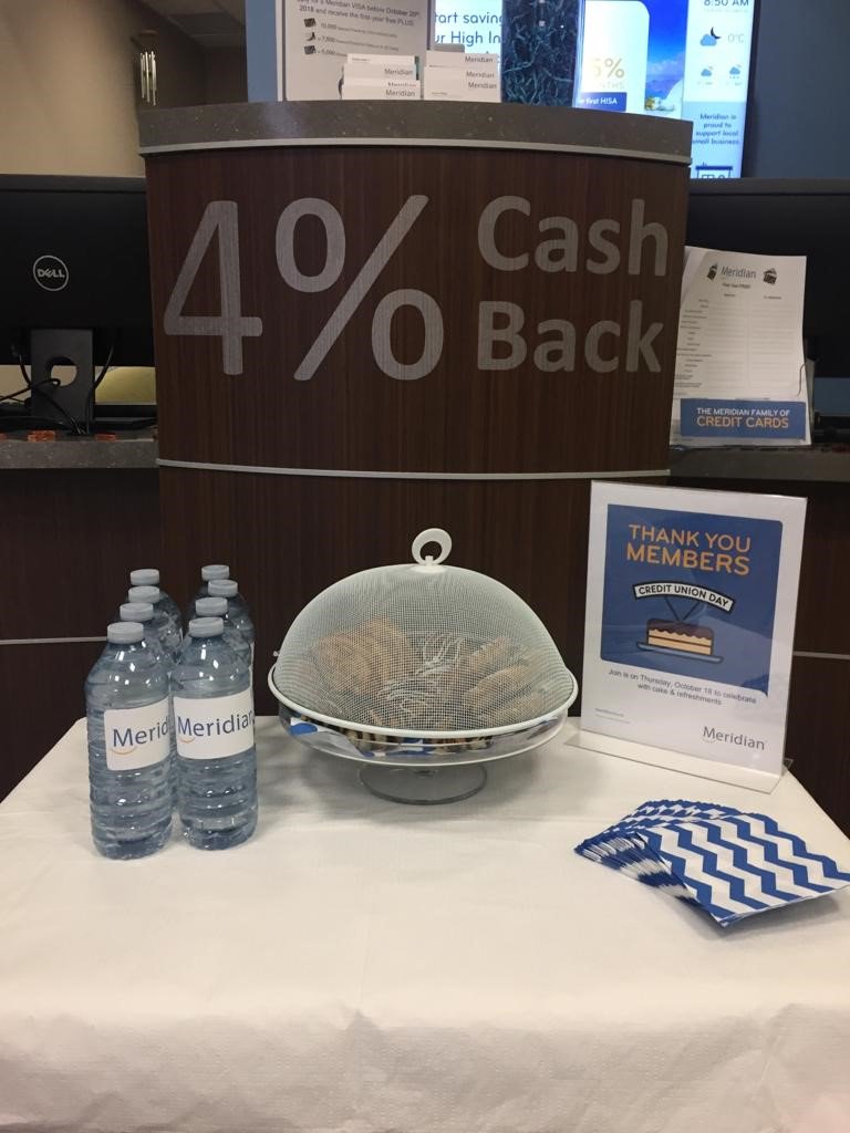 MeridianMarkham's tweet photo. Happy 70th #CreditUnionDay from all of us at the Markham-Castlemore branch! Join us for some treats and coffee https://t.co/isibhkIZ3n