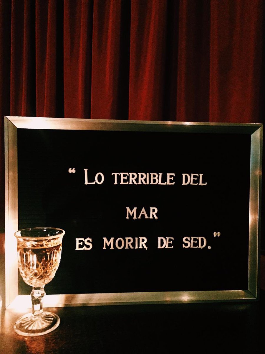DoppelBar's tweet photo. “Lo terrible del mar es morir de Sed”🌊 G. Cerati
•
Desde hace 10 años, los mejores cócteles de la ciudad para aplacar cualquier tipo de Sed! Salud! 🍸
•
#NadaComoDoppel
#ElPoderDeDoppel
•
#10añosDelDoppel
#BeberExtraordinario
•
#LSV #SedReal #LaSedVerdadera https://t.co/VulZomOWjU