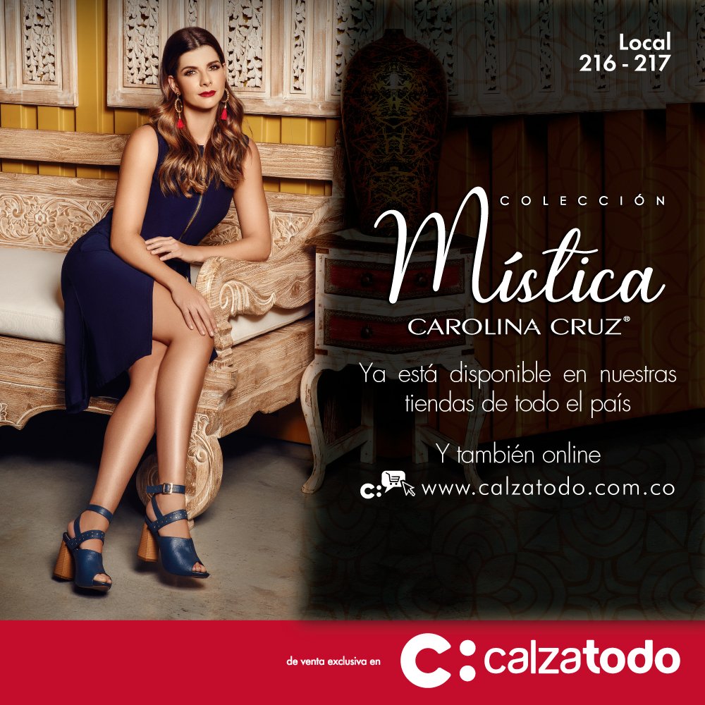 CHIPICHAPE on Twitter: "Conoce la nueva colección Mística de Carolina Cruz ya disponible en tiendas Calzatodo. Encuentra zapatos para que combines con cada uno de tus looks. https://t.co/MubVrU0uxl" /