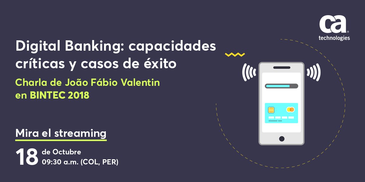 CA Technologies LATAM tweet media