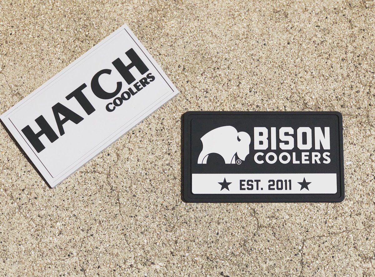 ProLabel_Inc's tweet image. PVC patches perfect for soft coolers ❄️ #custom #labels #progressivelabel#OneStopShop #OneTeamOneDream #TheBrandingHouse