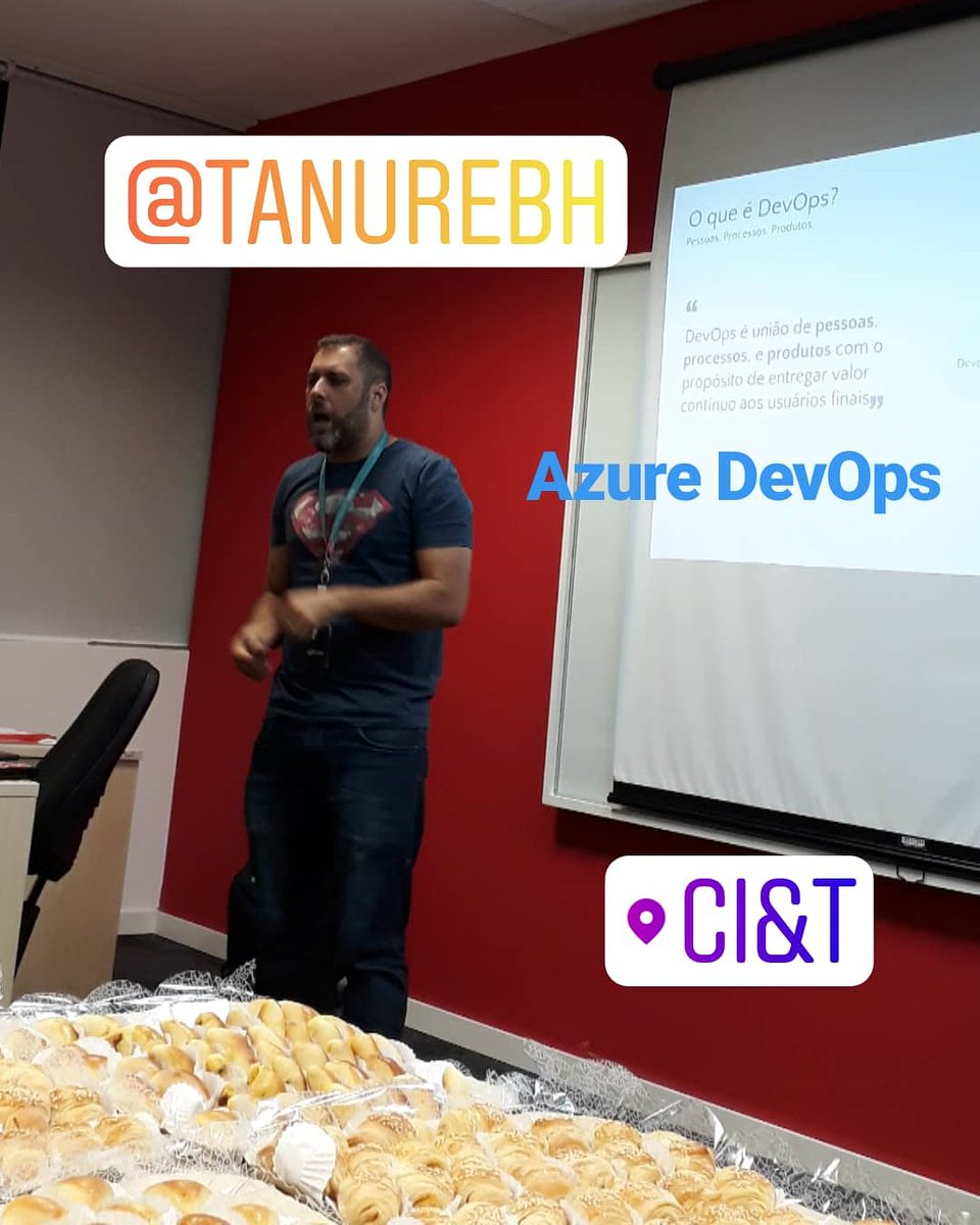 randomhacksbh's tweet image. Albert Tanure @alberttanure falando de @Azure DevOps #MVPBuzz #MVPbr