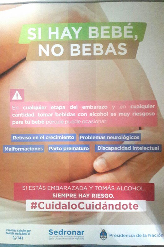 Otra razon más para recomendar que nunca debe beberse durante el embarazo, en ninguna cantidad/Another reason to recommend that you should never drink during pregnancy, in any amount or form #alcoholism #FASD #Science #Argentina #Chile #stress