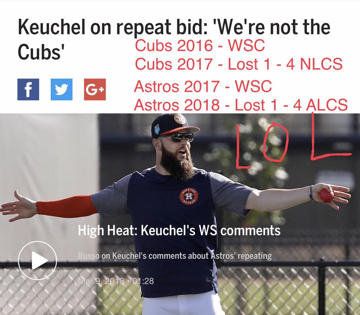 fxbaez's tweet photo. @kidkeuchy  Karma is a bitch 😂 https://t.co/kTaaS8roXB